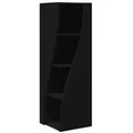 Produktbild: vidaXL Eckschrank Schwarz 32x32x102cm Holzwerkstoff