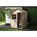 Produktbild: WEKA Gartenschrank, BxHxT: 185 x 216 x 105 cm, natur - beige