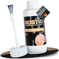 Produktbild: Rostio Rostumwandler 100 ml – mit Pinsel – Rostkonverter & Grundierung – für Auto, Stahl & Eisen – kein Abwaschen – überlackierbar nach 6–8 h – ergiebig bis 2 m²