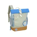 Produktbild: LÄSSIG Kindergartenrucksack Kinderrucksack Rolltop mit Brustgurt wasserabweisend, 11 Liter/Mini Rolltop Backpack Sunny Explorer green/blue