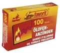 Produktbild: Favorit Ölofenanzünder (100 Streifen, zum einfachen und schnellen anzünden, geeignet für Ölöfen) 1251