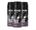 Produktbild: Axe Deospray Black Night Deodorant Bodyspray , 3x150ml