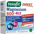 Produktbild: Taxofit Magnesium 600 + B12 Direkt-Granulat 20 St