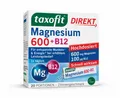 Produktbild: taxofit Magnesium 600+B12 DirektGra 20St