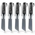 Produktbild: Alu Cuttermesser Teppichmesser 18mm SK5 Klingen 5Stk Paketmesser Universalmesser