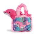 Produktbild: Aurora, 32824, Fancy Pal, Delfin, 20cm, Plüschtier, pink/blau, Rose
