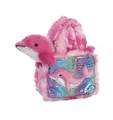 Produktbild: Aurora, 32824, Fancy Pal, Delfin, 20cm, Plüschtier, pink/blau, Rose