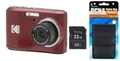 Produktbild: Kodak FZ45 Rot inkl. Zubehörpaket: 32GB + Tasche  Digitalkamera 16 Megapixel