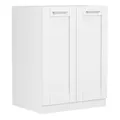 Produktbild: VCM Küchenschrank | Maße ca. H. 82 x B. 60 x. T. 46 cm | Unterschrank mit zwei Drehtüren im Landhaus Stil | Küchenmöbel – Colura