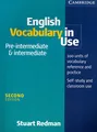 Produktbild: English Vocabulary in Use Pre-Intermediate & Intermediate