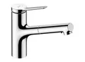 Produktbild: hansgrohe Zesis Küchenarmatur 74810000 mit Ausziehbrause, 2jet, 4,6 l/min, chrom