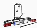 Produktbild: Eufab Fahrradträger CROW für 2 Fahrräder E-Bike +Auffahrrampe
