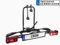 Produktbild: Eufab Fahrradträger CROW für 2 Fahrräder E-Bike +Kennzeichen