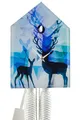 Produktbild: Romba -Kuckucksuhr modern Acrylfront Design blau mechanisches 8-Tage Laufwerk 31