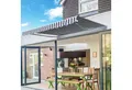 Produktbild: Outsunny Markise Gelenkarmmarkise mit Handkurbel (Sonnenschutz, 1-St., Markise) für Garten, Balkon, Grau
