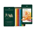 Produktbild: FABER CASTELL FARBSTIFTE POLYCHROMOS® 12ER METALLETUI NEU OVP