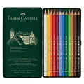 Produktbild: (1,66€/Stift) Polychromos Künstlerfarbstift 12er Metalletui Faber-Castell 110012