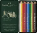 Produktbild: FABER-CASTELL Farbtstifte Polychromos für Künstler farbsortiert - 12 Stifte