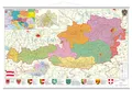 Produktbild: Österreich politisch (2008, Sheet map) 137 x 89 cm Poster AT Karte 1 : 455 000