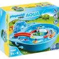 Produktbild: PLAYMOBIL 1.2.3. 70267 Fröhliche Wasserbahn - Bunt