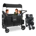 Produktbild: WonderFold W4 Elite Kinderwagen Wagon Volcanic Black
