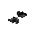 Produktbild: Delock Staubschutz für USB Typ-A Buchse mit Griff 10 Stück schwarz