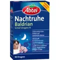 Produktbild: Abtei Nachtruhe Baldrian Schlaf-Dragees N 90 St