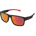 Produktbild: Carrera CARDUC 029/S Herren-Sonnenbrille Vollrand Quadratisch Kunststoff-Gestell, schwarz