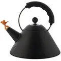 Produktbild: Alessi - Wasserkessel 9093 'Bird Kettle', schwarz / schwarz