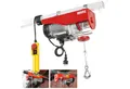 Produktbild: Hecht Seilwinde 250-500 kg Zugkraft, 800W, 4-8 m/min, 4 mm Stahlseil, 6-12m Hubhöhe, 1,5 m Steuerkabel, Überhitzungsschutz
