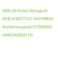 Produktbild: MSK 20 Kombi Messgerät DVB-S/S2/T/T2/C KATHREIN Kombimessgerät 217500003 (406324