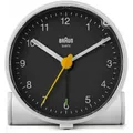 Produktbild: Braun BC01WB - Quarzwecker - analoges Ziffernblatt - Tischwecker - weiss/schwarz