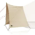 Produktbild: your GEAR Canopy Porch für Desert Pro 8 und 10 - Universal Vorzelt/Vordach Größe 300 x 140 x 195 cm | Aluminium Gestänge