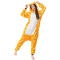 Produktbild: Katara Partyanzug Zoo Wilde Tiere Jumpsuit Kostüm Erwachsene S-XL, Karneval - Kostüm, Kigurumi - Giraffe orange XL (175-185cm) Körpergröße XL (175-185 cm)