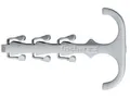 Produktbild: Fischer 48161 Steckfix plus Zwillingsschelle SF plus ZS 18 VPE 100 Stück