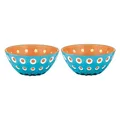 Produktbild: Guzzini - Le Murrine, Set 2 Schüsseln - Blau/Weiß/Orange, Ø12,5 x h5,6 cm | 300 cc - 279412145