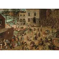 Produktbild: Piatnik Puzzle 5677-1000 Teile Motiv - Bruegel Kinderspiele| 1000 Teile für Langen Puzzle-Spaß/Puzzlegröße: 68 x 48 cm