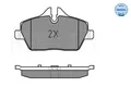 Produktbild: MEYLE 025 239 1517 Brake Pad Set, disc brake for BMW MINI