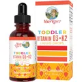 Produktbild: MaryRuth‘s, Toddler Vitamin D3 + K2 Drops, 30ml, Geschmacksneutral, Vegan, Glutenfrei, Sojafrei, Ohne Gentechnik