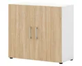Produktbild: röhr Aktenschrank Direct Office 2 Schrank, 2 OH, Flügeltüren, 80x72 cm, Tíefe 33,5 cm