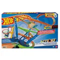 Produktbild: Hot Wheels HJT51 - Action Crash-Spirale Autorennbahn mit Crash-Zonen und Batterie-betriebenem Beschleuniger, enthält 1 Spielzeugauto, Spielzeug für Kinder ab 5 Jahren
