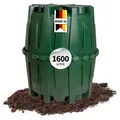 Produktbild: GARANTIA Wasserreservoir HERKULES Sammelgrube 1600 Liter grün, inkl. Stützrohr