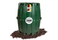 Produktbild: GARANTIA Wasserreservoir HERKULES Sammelgrube 1600 Liter grün, inkl. Stützrohr