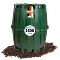 Produktbild: GARANTIA HERKULES Sammelgrube 1600 Liter grün, inkl. Stützrohr - für Abwasser