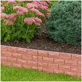 Produktbild: Beetumeinfassung in Ziegelsteinoptik 2,26 m Gesamt Nessa Beetbegrenzung