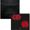 Produktbild: Siemens EQ522KAAB (HE217GBB3 + EA631GNA1EH) Elektro-Herd-Set - Schwarz