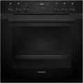 Produktbild: Siemens EEK:  Einbau-Herd-Set EQ522KAAB (HE217GBB3 + EA631GNA1E), 60cm breit, 71L, 3D Heißluft, cookControl10, softMove, Rahmenlos aufliegend, Deep black inox