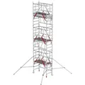 Produktbild: Altrex MiTower PLUS Fahrgerüst Safe-Quick®2 Geländer 1-Person-Aufbau Aluminium mit breiter Fiber-Deck Plattform 0,75x1,72m 4,20m AH