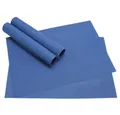Produktbild: matches21 HOME & HOBBY Platzset Tischset BORDA 4er Blau Tischunterlage als Tischdeko, (4-St), modernes Esstisch Platzdeckchen als abwaschbarer Tischuntersetzer