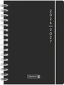 Produktbild: Brunnen 10-72055127 Schülerkalender A5 1Tag/1Seite Plain black 2026/2027